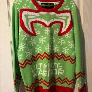 WWE Ultimate Warriors Christmas Men's Sweater